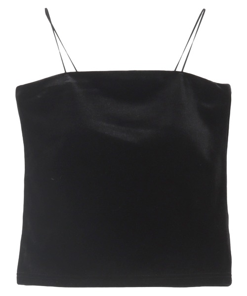 KOBE LETTUCE（コウベレタス）の「[ yuri.さんコラボ ]選べる2丈カップ付きキャミソール（キャミソール・レディース・アイボリー/ベージュ系/ブラック系/ブラウン/ブラック/ライトブルー/ブラウン系・M-Long/M-Short）」の8枚目の写真