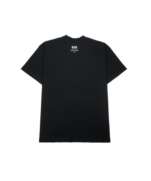 MSGM×LUKE EDWARD HALL コラボレーショングラフィックTシャツ（T