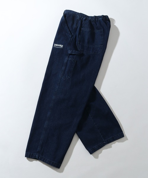 THRASHER（スラッシャー）の「【THRASHER/スラッシャー】デニム＆カツラギ ペインターパンツ（その他パンツ・メンズ・ブルー/オフホワイト/グレー/ブラック/ベージュ/ワンウォッシュ・LL/S/M/L）」の9枚目の写真