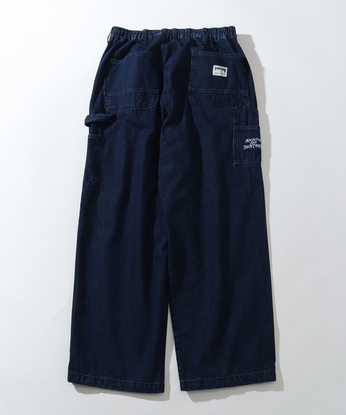 THRASHER（スラッシャー）の「【THRASHER/スラッシャー】デニム＆カツラギ ペインターパンツ（その他パンツ・メンズ・ブルー/オフホワイト/グレー/ブラック/ベージュ/ワンウォッシュ・LL/S/M/L）」の8枚目の写真