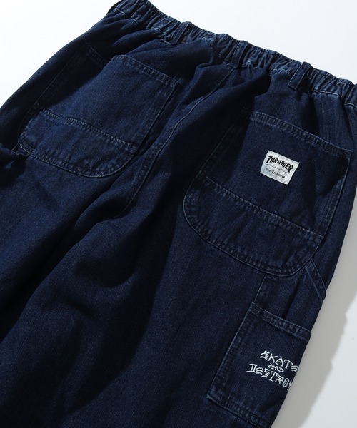 THRASHER（スラッシャー）の「【THRASHER/スラッシャー】デニム＆カツラギ ペインターパンツ（その他パンツ・メンズ・ブルー/オフホワイト/グレー/ブラック/ベージュ/ワンウォッシュ・LL/S/M/L）」の14枚目の写真