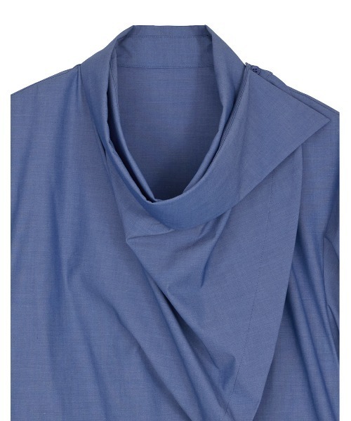 Ameri（アメリ）の「MANY WAY BOW TIE BLOUSE（シャツ/ブラウス・レディース・カーキ/オフホワイト/ブルー・FREE）」の15枚目の写真