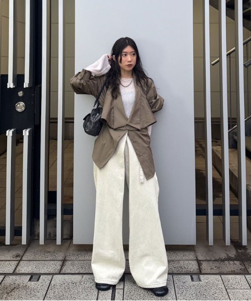 AMERI◆MANY WAY BOW TIE BLOUSE/長袖ブラウス/FREE/コットン/WHT セール】MANY WAY BOW TIE BLOUSE（シャツ/ブラウス）｜Ameri