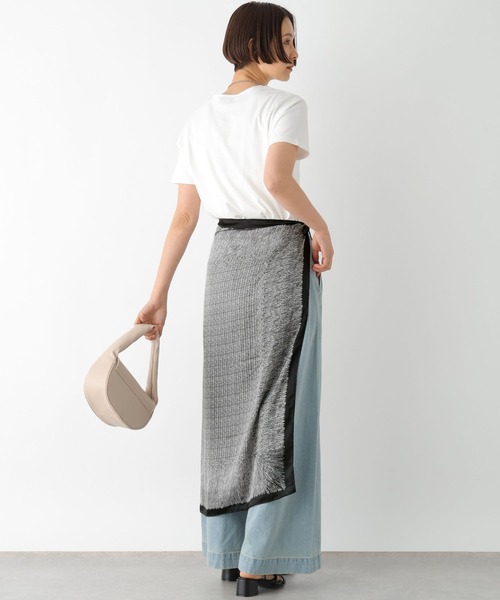 LEPSIM(レプシィム)の「ハーフラウンドハンドバッグ 322103(ハンドバッグ・レディース・ベージュ/ブラック・ONE SIZE)」の14枚目の写真