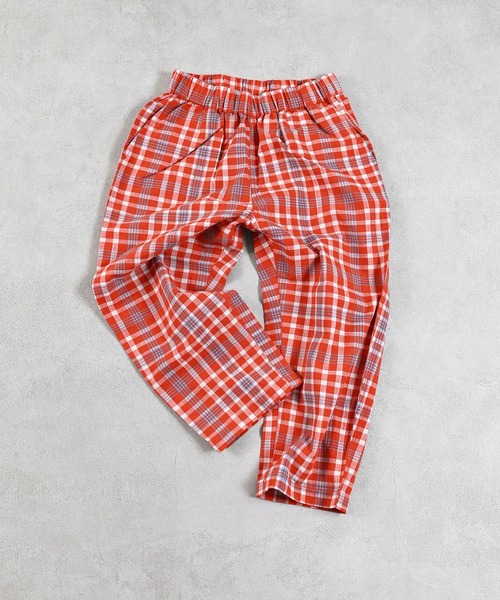 MARKEY'S（マーキーズ）の「9分丈クロップドパンツ（その他パンツ・キッズ・ブルー/レッド/ネイビー・110/140/150/120/90/100/130）」の3枚目の写真