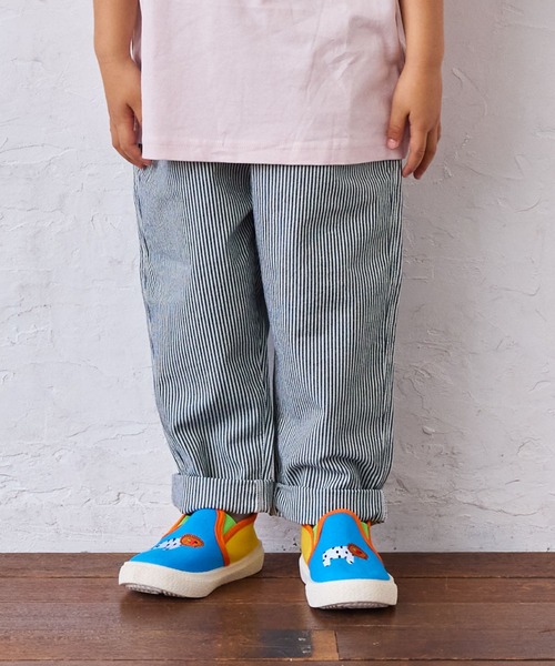 MARKEY'S（マーキーズ）の「9分丈クロップドパンツ（その他パンツ・キッズ・ブルー/レッド/ネイビー・110/140/150/120/90/100/130）」の5枚目の写真