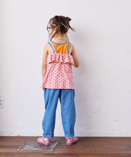 MARKEY'S（マーキーズ）の「9分丈クロップドパンツ（その他パンツ・キッズ・ブルー/レッド/ネイビー・110/140/150/120/90/100/130）」の11枚目の写真