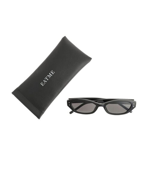 EATME（イートミー）の「スリムカラーレンズサングラス（サングラス・レディース・ブラウン/ブラック・FREE）」の7枚目の写真