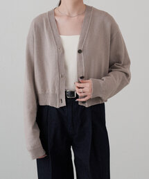 russet | 【再値下げ】[日本製]ニットカーディガン(カーディガン/ボレロ)