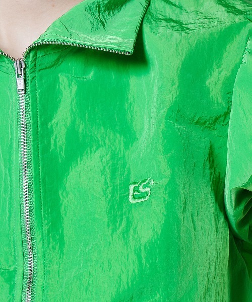 DOUBLE STANDARD CLOTHING（ダブルスタンダードクロージング）の「グロッシータフタジャケット（ブルゾン・レディース・ブラック/グリーン・36/38）」の13枚目の写真