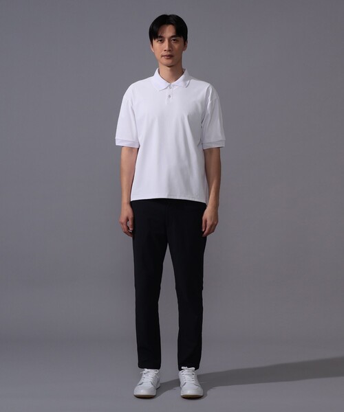BEAMS GOLF(ビームスゴルフ)の「B.G.THREE / ALL-TIME アイレットニット テーパードパンツ(その他パンツ・メンズ・ブラック/ネイビー・SMALL/MEDIUM/LARGE/X-LARGE)」の5枚目の写真
