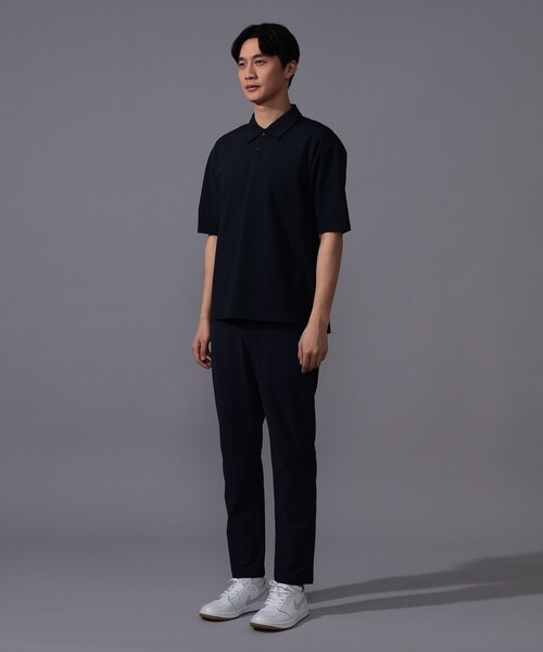BEAMS GOLF(ビームスゴルフ)の「B.G.THREE / ALL-TIME アイレットニット テーパードパンツ(その他パンツ・メンズ・ブラック/ネイビー・SMALL/MEDIUM/LARGE/X-LARGE)」の10枚目の写真