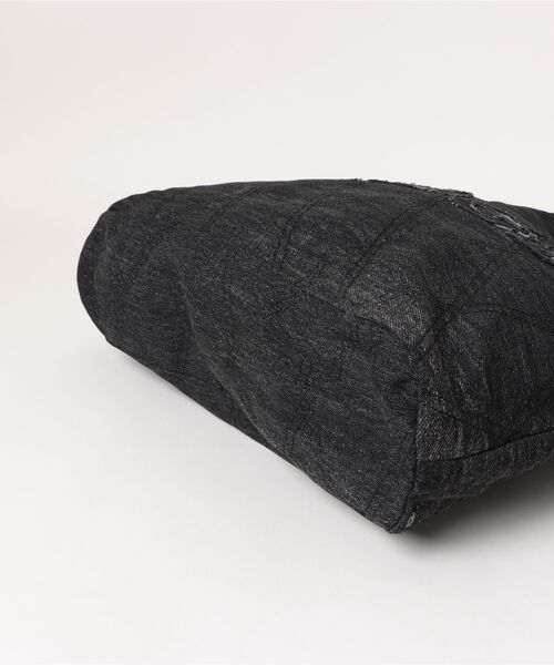 ANDGEEBEE（アンジービー）の「デニムキルティングトートバッグ（トートバッグ・レディース・インディゴブルー/ブラック・FREE）」の3枚目の写真