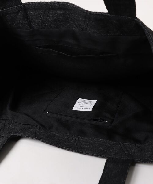 ANDGEEBEE（アンジービー）の「デニムキルティングトートバッグ（トートバッグ・レディース・インディゴブルー/ブラック・FREE）」の4枚目の写真