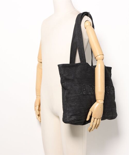 ANDGEEBEE（アンジービー）の「デニムキルティングトートバッグ（トートバッグ・レディース・インディゴブルー/ブラック・FREE）」の5枚目の写真