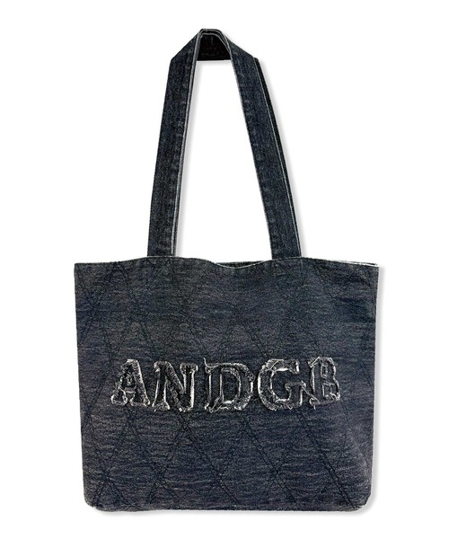 ANDGEEBEE(アンジービー)の「デニムキルティングトートバッグ(トートバッグ・レディース・インディゴブルー/ブラック・FREE)」の20枚目の写真