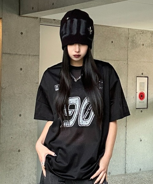 メッシュナンバーロゴユニフォームTシャツ（Tシャツ/カットソー