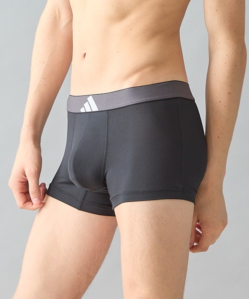 adidas(アディダス)の「adidas/アディダス ボクサーパンツ 吸汗速乾(ボクサーパンツ・メンズ・ブラック/ネイビー・MEDIUM/LARGE)」の11枚目の写真