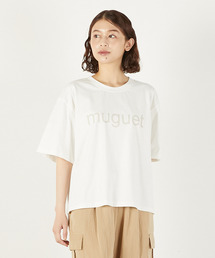 【LOURMARIN】ロゴプリントコットンTシャツ