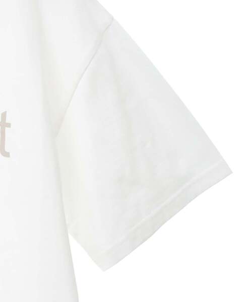 LOGEMENT DE CLAIRE(ロジュモンドクレール)の「【LOURMARIN】ロゴプリントコットンTシャツ(Tシャツ/カットソー・レディース・チャコールグレー/オフホワイト/ブラック・FREE)」の12枚目の写真