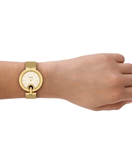 TORY BURCH(トリーバーチ)の「トリーバーチ 腕時計 レディース アナログ ステンレス TBW7073(アナログ腕時計・レディース・ゴールド・FREE)」の2枚目の写真