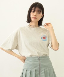 MILKFED. | CIRCLE STRAWBERRY LOGO S/S TEE(Tシャツ/カットソー)