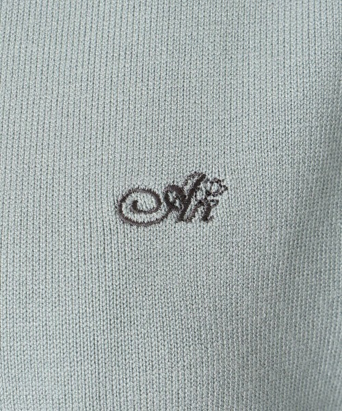 an another angelus（アンアナザーアンジェラス）の「ANロゴ刺繍ニットポロ（ポロシャツ・レディース・ブラック/レッド/アイボリー/ミント・FREE）」の11枚目の写真