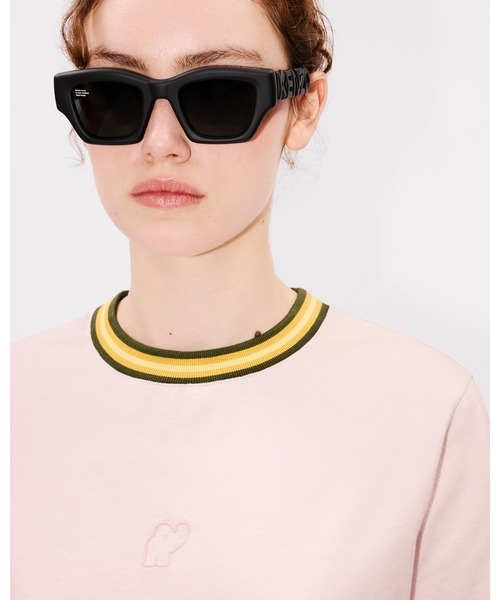 KENZO(ケンゾー)の「'KENZO Elephant Logo' エンブロイド ルーズ Tシャツ(Tシャツ/カットソー・レディース・ピンク系その他3・MEDIUM/SMALL/X-SMALL)」の1枚目の写真