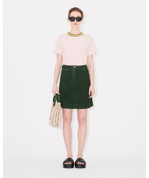 KENZO(ケンゾー)の「'KENZO Elephant Logo' エンブロイド ルーズ Tシャツ(Tシャツ/カットソー・レディース・ピンク系その他3・MEDIUM/SMALL/X-SMALL)」の4枚目の写真