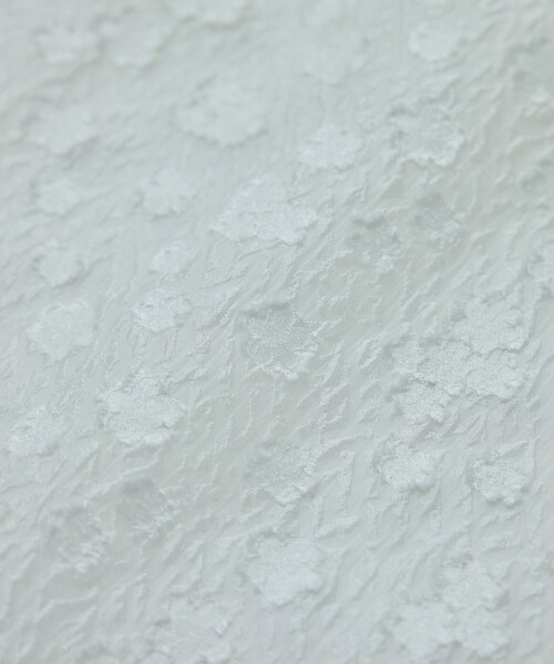 ROPE'（ロペ）の「【洗える】【WEB・一部店舗限定】フラワージャガードスカート/セットアップ対応（スカート・レディース・ブラック/ホワイト・38/36）」の4枚目の写真