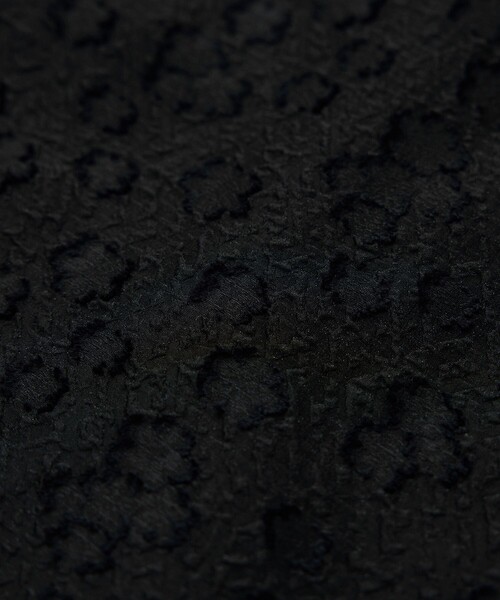 ROPE'（ロペ）の「【洗える】【WEB・一部店舗限定】フラワージャガードスカート/セットアップ対応（スカート・レディース・ブラック/ホワイト・38/36）」の5枚目の写真