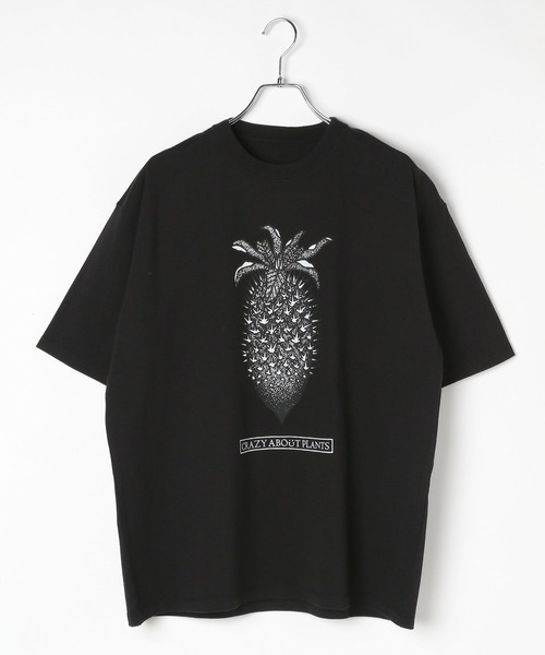 AMERICAN RAG CIE(アメリカンラグシー)の「【AMERICAN RAG CIE×BANANA YAMAMOTO】Pineapple Tシャツ(ユニセックス)(Tシャツ/カットソー・メンズ・ブラック/ホワイト・MEDIUM/LARGE)」の11枚目の写真