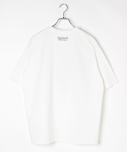 AMERICAN RAG CIE(アメリカンラグシー)の「【AMERICAN RAG CIE×BANANA YAMAMOTO】Pineapple Tシャツ(ユニセックス)(Tシャツ/カットソー・メンズ・ブラック/ホワイト・MEDIUM/LARGE)」の9枚目の写真