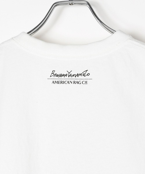 AMERICAN RAG CIE(アメリカンラグシー)の「【AMERICAN RAG CIE×BANANA YAMAMOTO】Pineapple Tシャツ(ユニセックス)(Tシャツ/カットソー・メンズ・ブラック/ホワイト・MEDIUM/LARGE)」の7枚目の写真