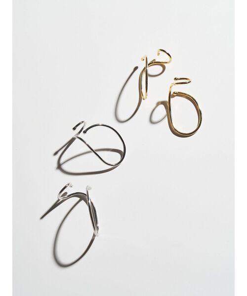 ELENDEEK（エレンディーク）の「フープイヤーカフ（イヤーカフ・レディース・シルバー/ゴールド・FREE）」の3枚目の写真