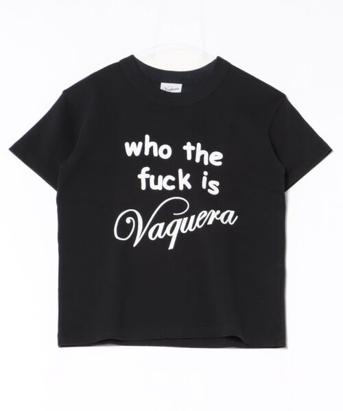 Vaquera Tシャツ セール】VAQUERA/ヴァケラ/WHO TF T SHIRT KNIT（Tシャツ