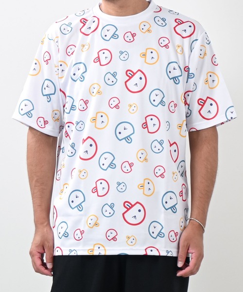 Felt-Maglietta（フェルトマリエッタ）の「[ROUXDI PERFE ルゥディパフィー]日本製総柄Ｔシャツ（Tシャツ/カットソー・メンズ・ブルー系その他/グリーン系その他/レッド系その他・SMALL/MEDIUM/LARGE）」の22枚目の写真