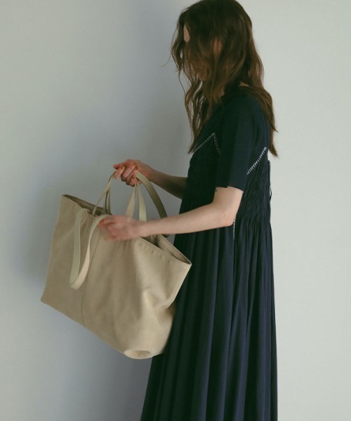 ETRE TOKYO - スウェードビッグトートバッグ - BROWN | ADDICT