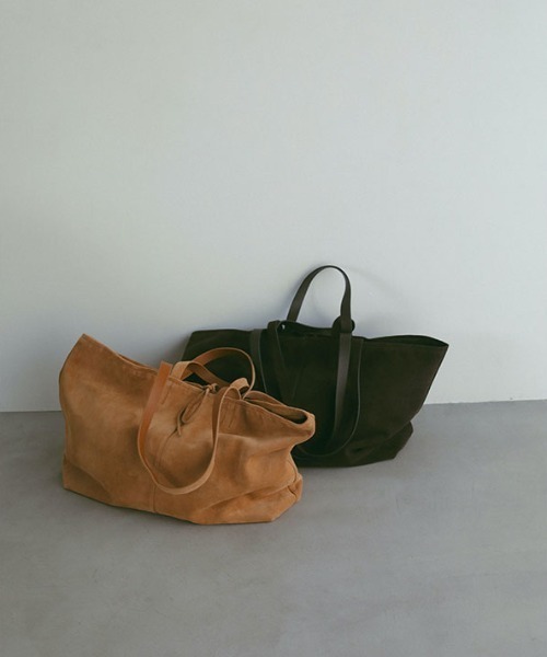 再入荷！】スウェードビッグトートバッグ（トートバッグ）｜ETRE