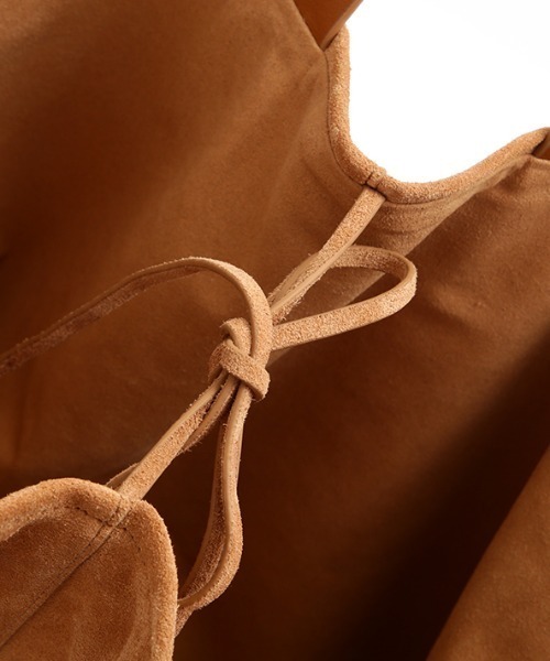 ETRE TOKYO - スウェードビッグトートバッグ - BROWN | ADDICT