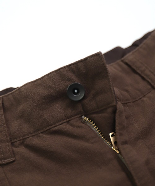 D.M.G.（ドミンゴ）の「[D.M.G / ディーエムジー] セミスエード両面起毛 アーモンドパンツ（その他パンツ・レディース・ブラウン/オリーブ/アイボリー/ブラック・S/M）」の5枚目の写真