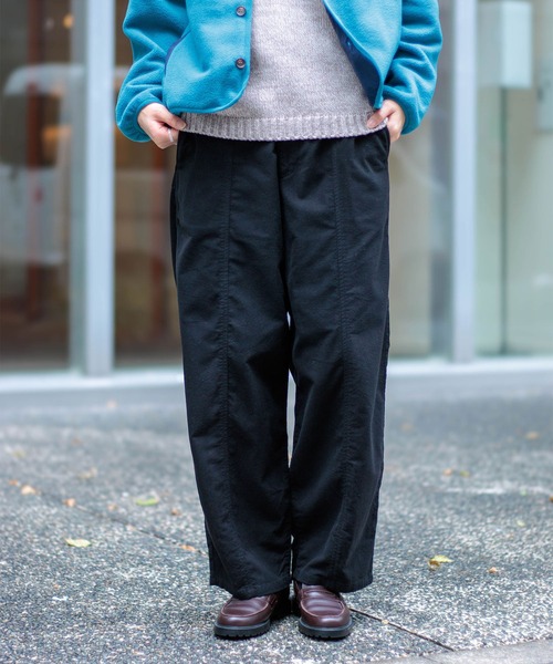 D.M.G.（ドミンゴ）の「[D.M.G / ディーエムジー] セミスエード両面起毛 アーモンドパンツ（その他パンツ・レディース・ブラウン/オリーブ/アイボリー/ブラック・S/M）」の22枚目の写真