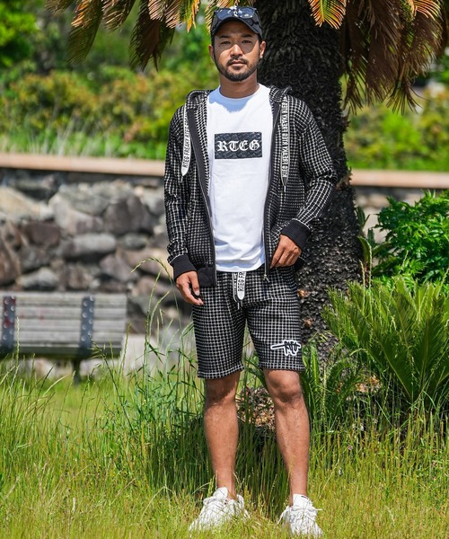 adamsJUGGLER(アダムスジャグラー)の「RTEG/ワッフルフーディー(パーカー・メンズ・ホワイト/ブラック・S/M/XL/L)」の4枚目の写真