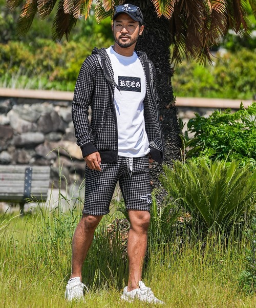 adamsJUGGLER(アダムスジャグラー)の「RTEG/ワッフルフーディー(パーカー・メンズ・ホワイト/ブラック・S/M/XL/L)」の6枚目の写真
