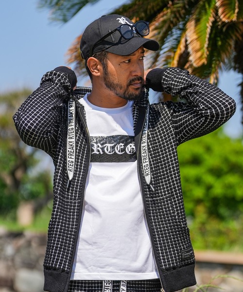 adamsJUGGLER(アダムスジャグラー)の「RTEG/ワッフルフーディー(パーカー・メンズ・ホワイト/ブラック・S/M/XL/L)」の17枚目の写真