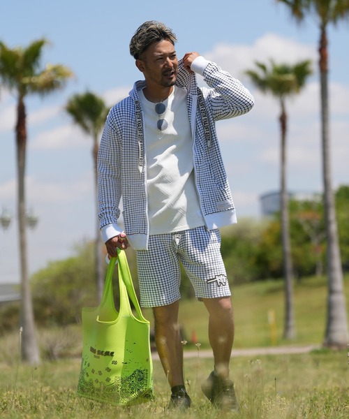 adamsJUGGLER(アダムスジャグラー)の「RTEG/ワッフルフーディー(パーカー・メンズ・ホワイト/ブラック・S/M/XL/L)」の3枚目の写真