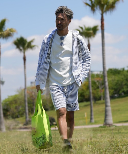 adamsJUGGLER(アダムスジャグラー)の「RTEG/ワッフルフーディー(パーカー・メンズ・ホワイト/ブラック・S/M/XL/L)」の5枚目の写真