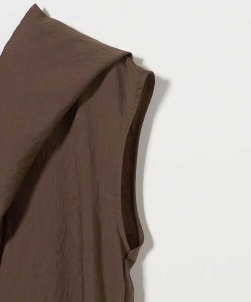 BEAUTY&YOUTH UNITED ARROWS(ビューティーアンドユースユナイテッドアローズ)の「レイヤーフリル ブラウス-ウォッシャブル-(シャツ/ブラウス・レディース・モカ/ブラック・FREE)」の15枚目の写真