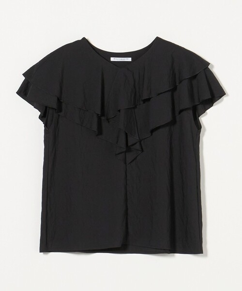 BEAUTY&YOUTH UNITED ARROWS(ビューティーアンドユースユナイテッドアローズ)の「レイヤーフリル ブラウス-ウォッシャブル-(シャツ/ブラウス・レディース・モカ/ブラック・FREE)」の18枚目の写真