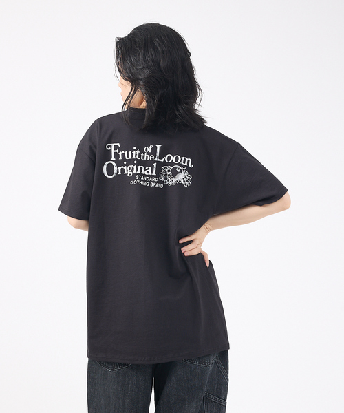 ABAHOUSE（アバハウス）の「【FRUIT OF THE LOOM/フルーツ オブ ザ ルーム】Embroidery /Print　T-Shirt /ワンポイント/刺繍 /半袖Tシャツ/ 81213400/8121350/（Tシャツ/カットソー・メンズ・ブラック系その他/ホワイト系その他/ブラック系その他2/ホワイト系その他2/グレー系その他/グレー系その他2・M/XL/L）」の4枚目の写真